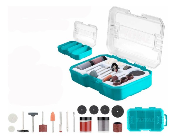 Juego 73 Accesorios Para Mini Torno Total Takmg7072