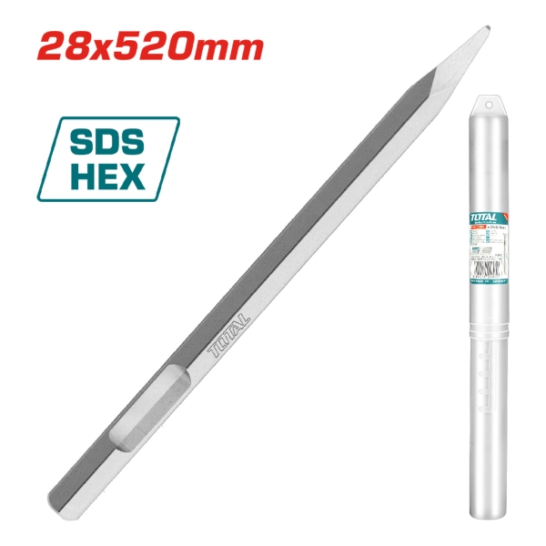 Cincel En Punta Enc Hexagonal 28x520mm Tac15342811 - Imagen 4