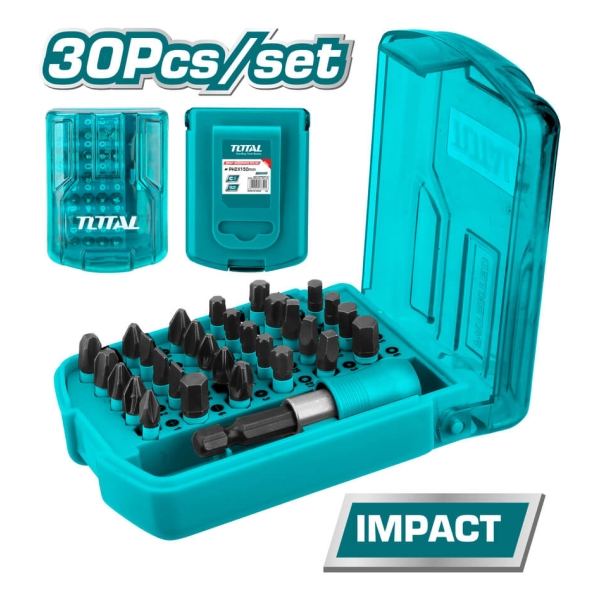 Set De 29 Puntas De Impacto + Acople Rapido Total Tacsd18306 - Imagen 3