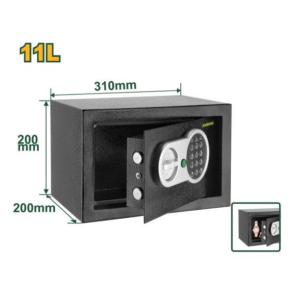 Caja Fuerte Electronica 11l Jadever Jdeb1520 - Imagen 3