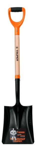 Pala Truper De Palear Cabo Madera Y Mango Ergonómico