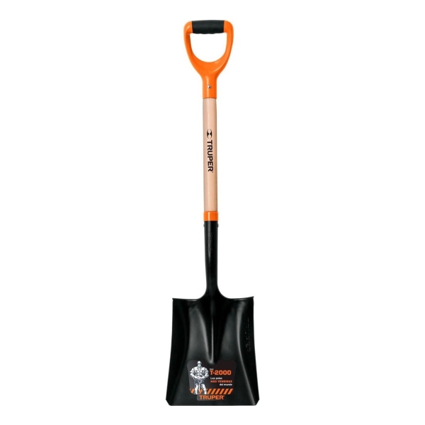 Pala Truper De Palear Cabo Madera Y Mango Ergonómico