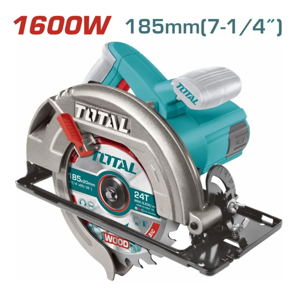 Sierra Circular 1600w 185mm Total Ts1161856 Industrial - Imagen 2