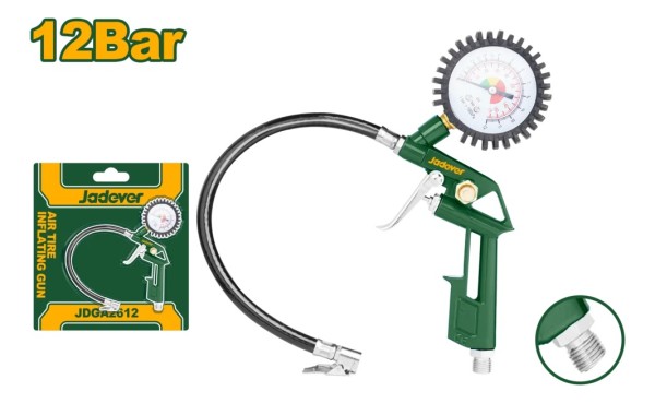 Inflador Neumatico 8 Bar Jadever Jdga2612 - Imagen 3
