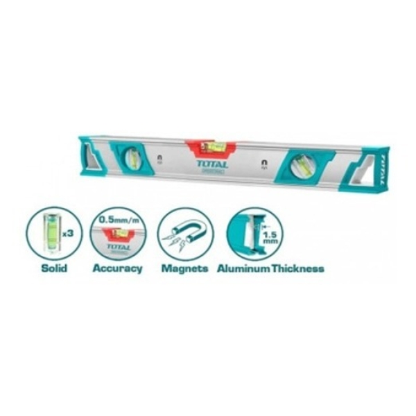 Nivel Magnetico Total De Aluminio 120cms Tmt212086m - Elsue - Imagen 2