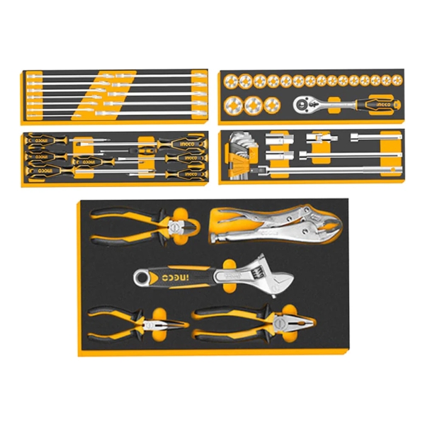 Set Taller 59 Herramientas + Valija Metalica Htcs15591 - Imagen 2
