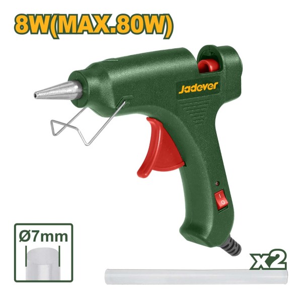 Pistola De Silicona 80w Jadever Jdgl1603 - Imagen 2