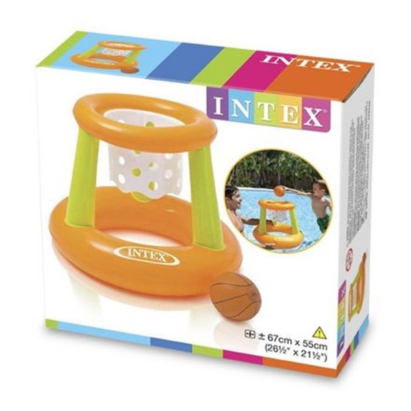 Inflable Juego Piscina Flotador Aro Basket Intex 58504 - Imagen 3