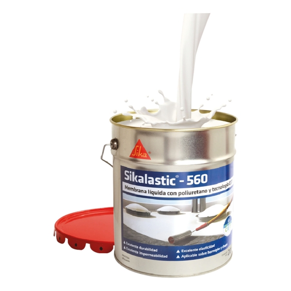 Membrana Liquida Sikalastic 560 Impermeabilizante 20 + 20 Kg - Imagen 7