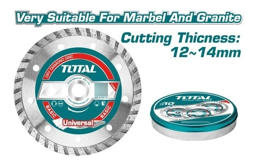 Set X 5 Discos Diam. Continuo Turbo 230mm Total Tac2132303m - Imagen 2