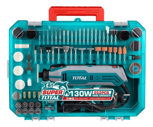 Mini Torno Electrico 252 Piezas Total 130w