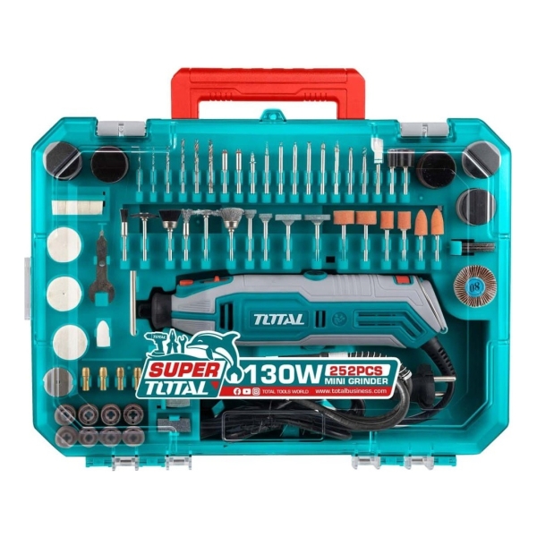 Mini Torno Electrico 252 Piezas Total 130w
