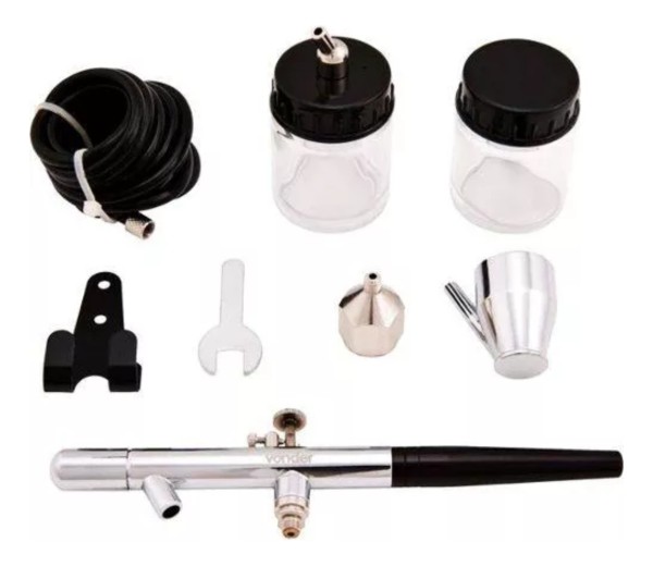 Kit Aerografo Profesional 8 Piezas Vonder