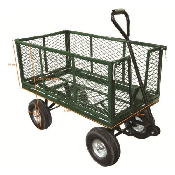 Carro Malla Equus 120 Kg Revatible Multiuso - Imagen 2