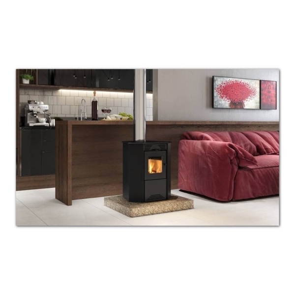 Calefactor Ecológico 75mt2 Doble Combustión Esquinero 790gf - Imagen 4