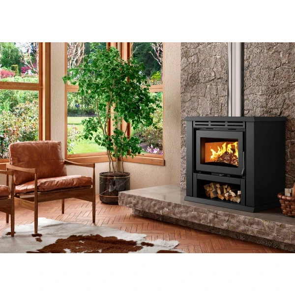 Calefactor Doble Combustion Monarch Liv313 140m2 + Kit Caño - Imagen 5