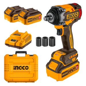 Llave De Impacto 500 Nm 20v Ingco Con Bat Y Carg Ciwli2050