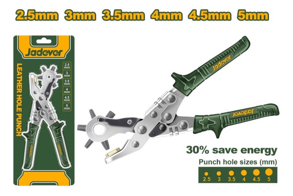 Pinza Ojalillo Sacabocado Jadever Jdlh1801 - Imagen 2