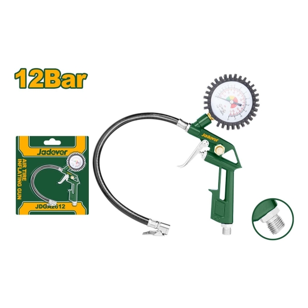 Inflador Neumatico 8 Bar Jadever Jdga2612 - Imagen 2