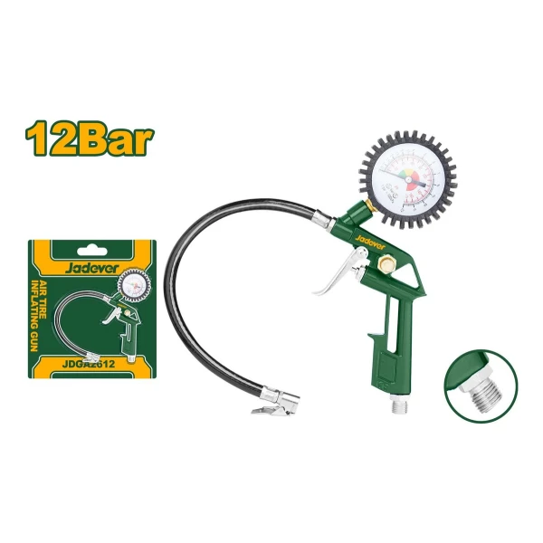 Inflador Neumatico 8 Bar Jadever Jdga2612 - Imagen 2