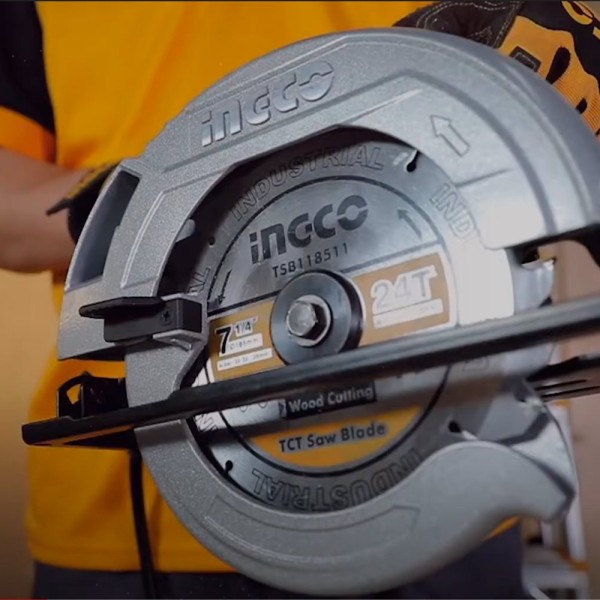 Sierra Circular Ingco Cs18568 185mm 1600w 5000rpm - Imagen 4