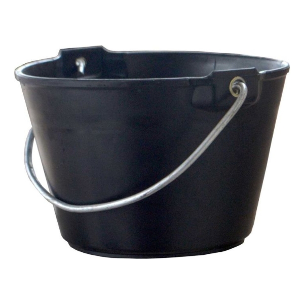 Balde Albañil Super Reforzado Pvc Manija 8mm Elsue - Imagen 2