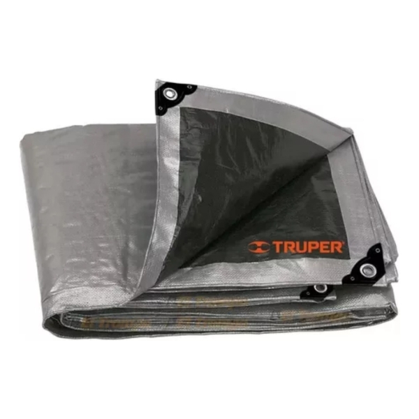Lona Truper Super Reforzada 4 X 5 Mts Uso Rudo Camping Autos - Imagen 2