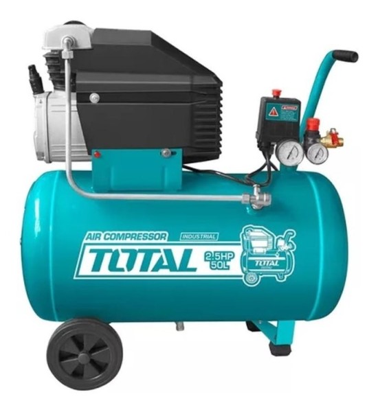 Compresor Aire 50lts 2 Hp Total Tc1255011 18 Meses Garantia