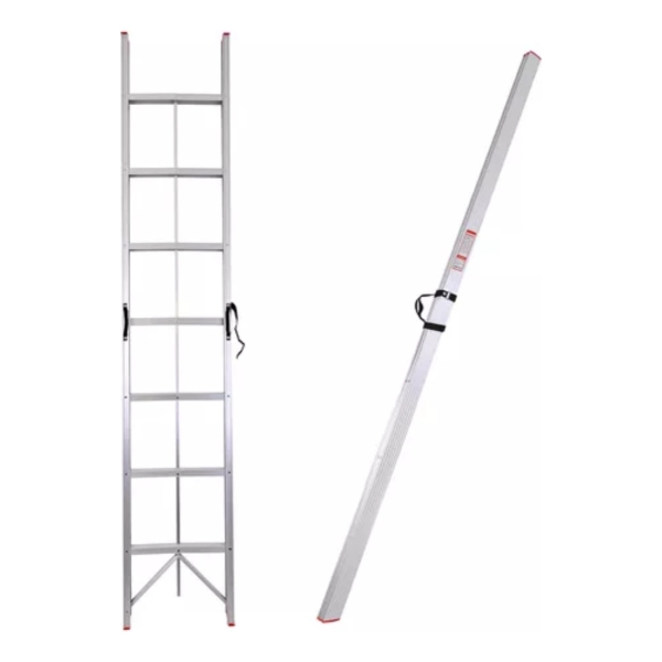Escalera Aluminio Plegable Compacta 5 Esc 1.5m Hasta 150kg - Imagen 2