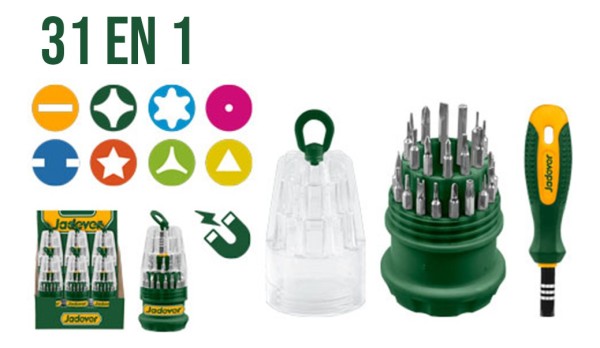 Set 31 En 1 Destornillador De Precision Jadever Jdss1j31 - Imagen 2