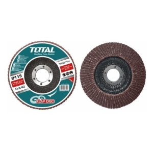 Pack X10 Discos Flap Acero Madera P40 Total Tac631151