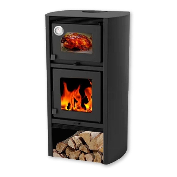 Calefactor Horno Doble Combustion Metavila Lyon + Kit Techo - Imagen 2