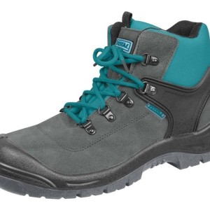 Zapato Bota Seguridad Cuero Con Punta De Acero Total T 44