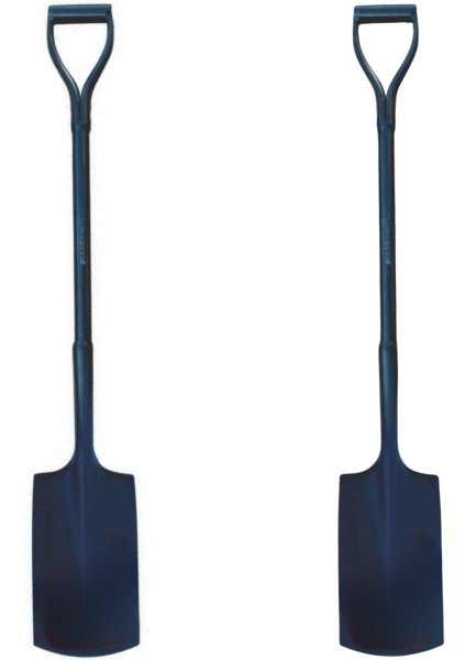 Pala De Corte Pozo Obra Hierro Metal Resistente X5unidades - Imagen 2