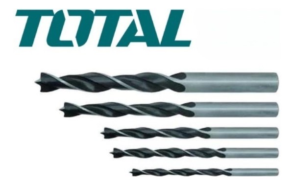 Juego Mechas Brocas Para Madera De 5 Piezas Total Tacsd7056 - Imagen 3