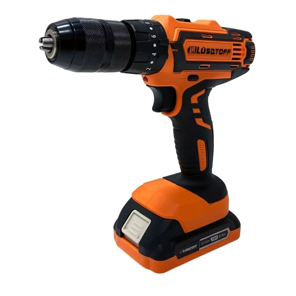 Taladro Atornillador Percutor 13mm Lusqtoff 18v 2 Bat Profes - Imagen 6