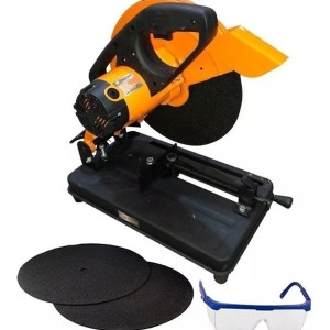 Sierra Sensitiva 2000w Kit Hierro 355mm Metal Lusqtoff
