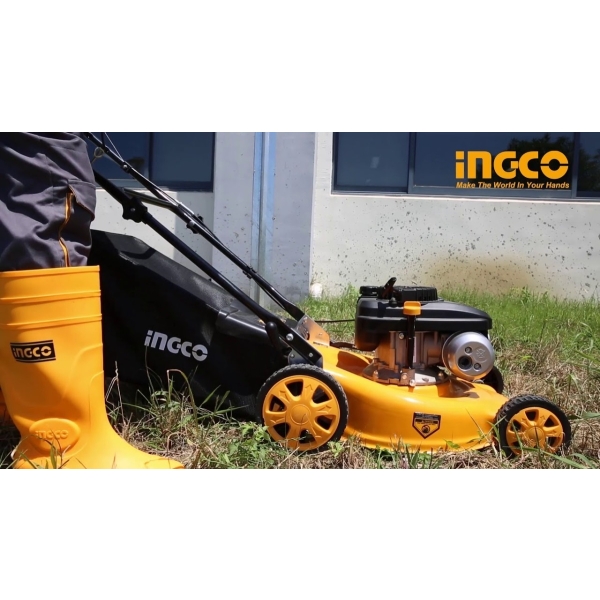 Cortadora Cesped A Nafta 4hp 141cc Ingco Glm141181 460mm - Imagen 4