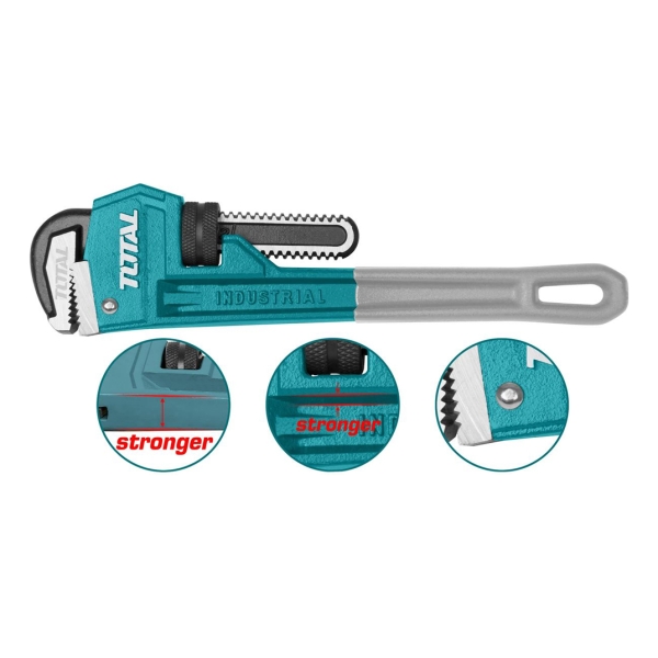 Llave De Caño Total 10 Pulgadas Industrial Total Tht171006 - Imagen 2