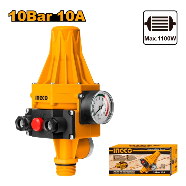 Kit Bomba 1/2 Hp Vpm3708 + Press Control Waps002 Ingco - Imagen 5