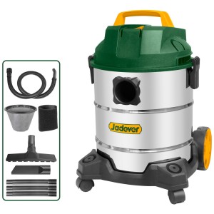Aspiradora Seco Húmedo 1200w Tanque Metálico 30l Jadever