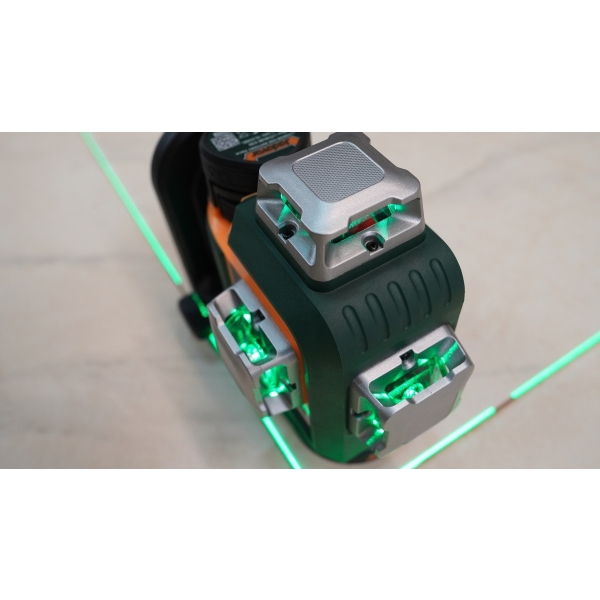 Nivel Laser 12 Líneas 3d Verde Con Batería 12v Jadever 30m - Imagen 12