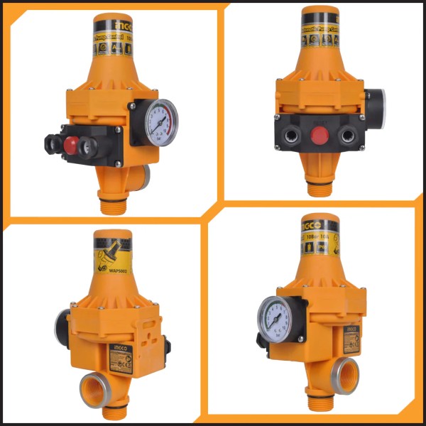 Kit Bomba 1/2 Hp Vpm3708 + Press Control Waps002 Ingco - Imagen 4