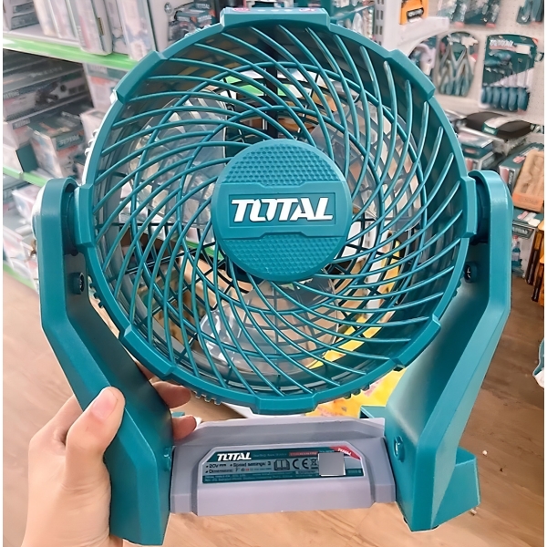 Ventilador Inalámbrico Total 20v, Liviano Portátil 3 Niveles - Imagen 4
