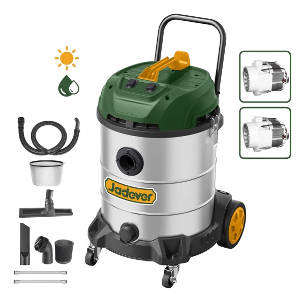 Aspiradora Seco Húmedo 2400w Tanque Metálico 60l Jadever - Imagen 3