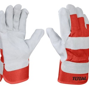 Guantes Cuero 10,5'' Total Industrial Reforzado Tsp14101
