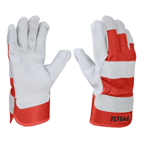 Guantes Cuero 10,5'' Total Industrial Reforzado Tsp14101