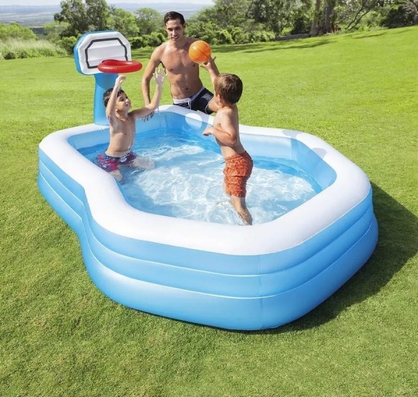 Piscina Infantil Intex Con Aro De Basquet Intex 57183 - Imagen 2