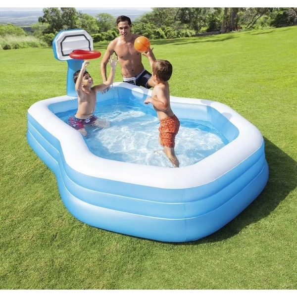 Piscina Infantil Intex Con Aro De Basquet Intex 57183 - Imagen 2