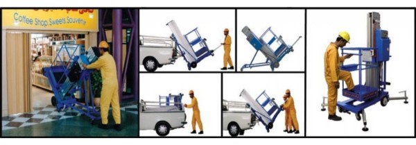 Plataforma Trabajo En Aluminio 10m Autotransportable Equus - Imagen 2